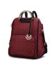 MKF Collection Cora Milan M Signature Trendy Backpack by Mia k