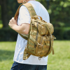 5L Unisex Medium Sling Shoulder Bag MOLLE Outdoor Daypack Backpack