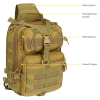 5L Unisex Medium Sling Shoulder Bag MOLLE Outdoor Daypack Backpack